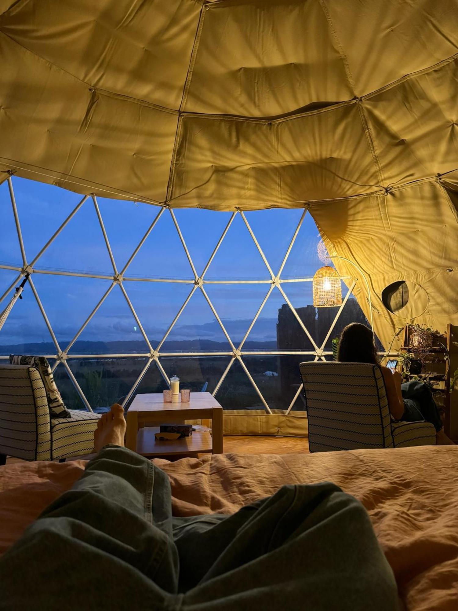 1 Waipu Off-Grid Eco Seaview Geodesic Glamping Dome Hotel Exterior photo