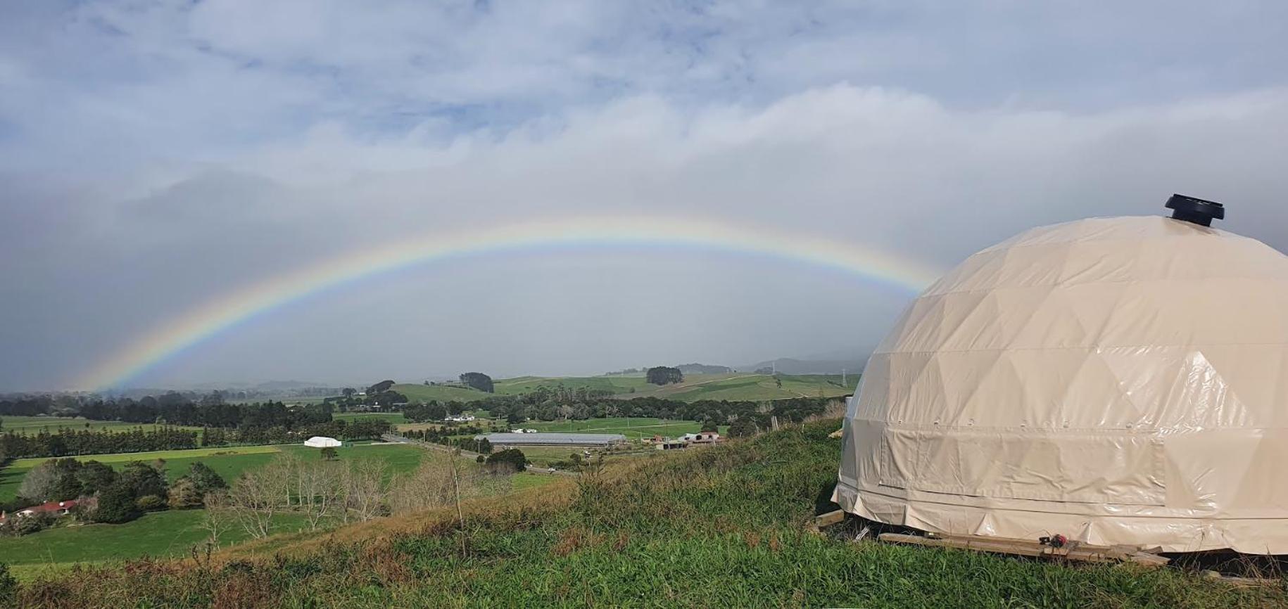 1 Waipu Off-Grid Eco Seaview Geodesic Glamping Dome Hotel Exterior photo